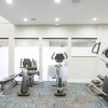 Elliptical equipment near weights