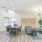 Clubhouse with fireplace and furniture
